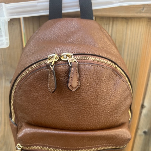 COACH Brown Backback - Picture 5 of 15